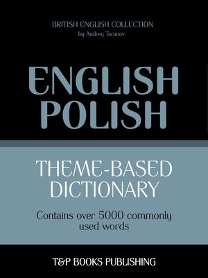 cover image of Theme-Based Dictionary